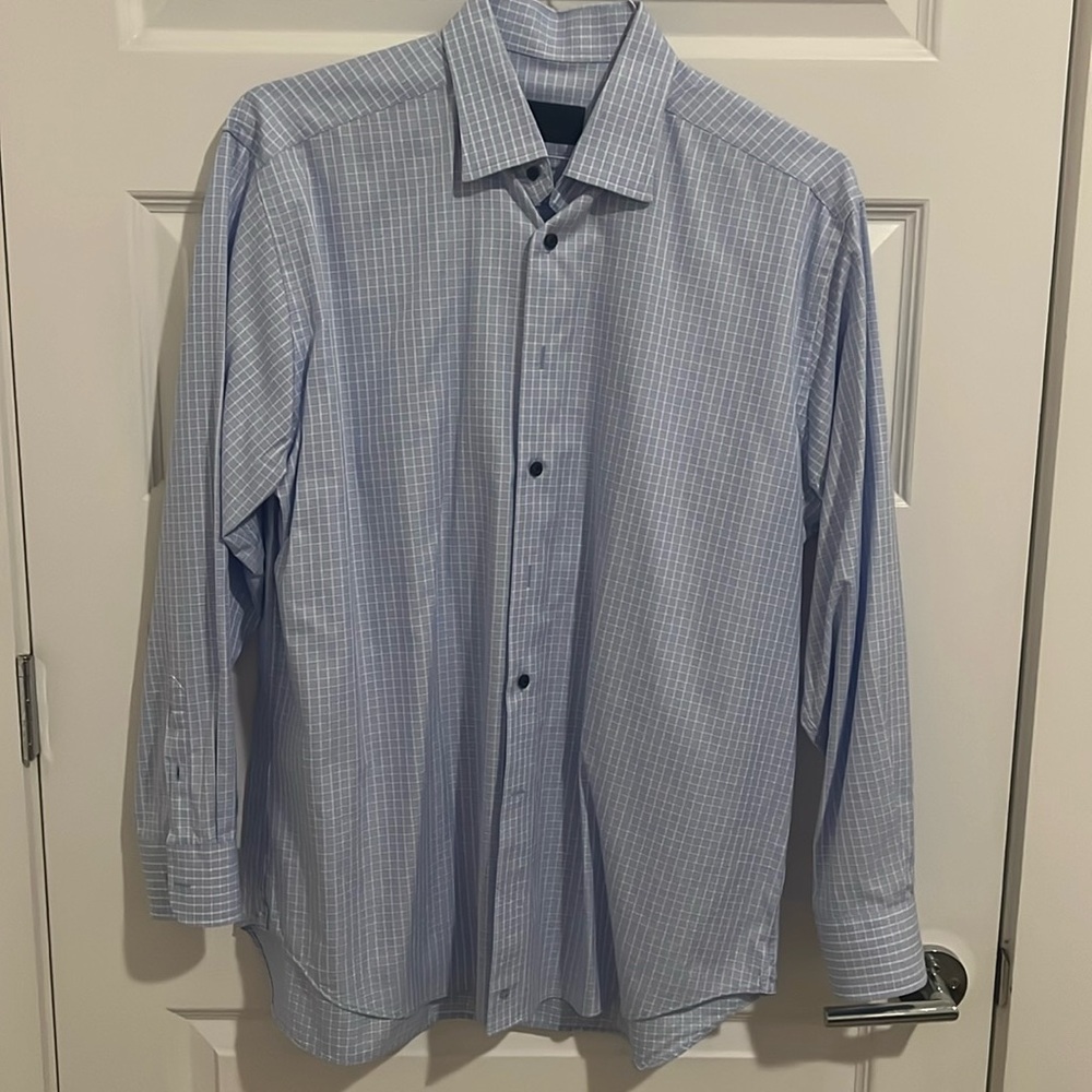 David Donahue Dress Shirt 17 34/35